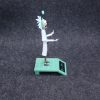 16cm Rick Peace Among Worlds Statue Action Figure Toys 2 - Rick And Morty Merch