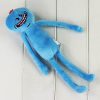 25cm 3 Styles Meeseeks Stuffed Plush Toys Dolls For Kids Gift 4 - Rick And Morty Merch