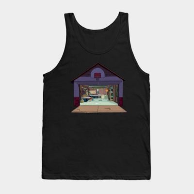 Cartoon Garage Tank Top Official Haikyuu Merch