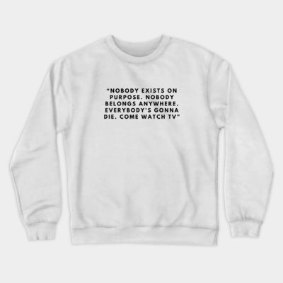 Rick And Morty Funny Crewneck Sweatshirt Official Haikyuu Merch