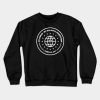 Galactic Federation Earth C 137 White Crewneck Sweatshirt Official Haikyuu Merch