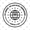 Galactic Federation Earth C 137 Black Tapestry Official Haikyuu Merch