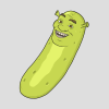 Pickle Shrek Tapestry Official Haikyuu Merch