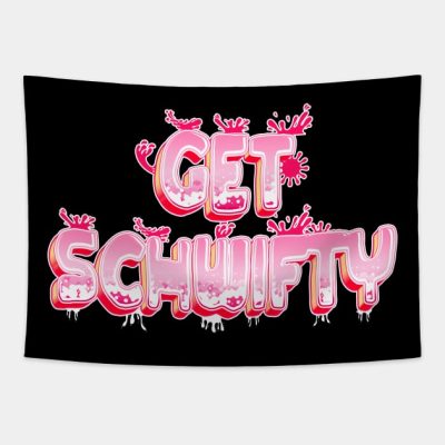 Get Schwifty Plumbus Style Paint Tapestry Official Haikyuu Merch