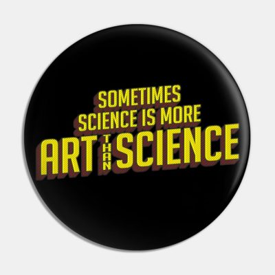Sometimes Science Is More Art Than Science Comic S Pin Official Haikyuu Merch