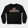 Get Schwifty Dragon Text Graffiti Art Lettering Crewneck Sweatshirt Official Haikyuu Merch