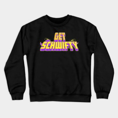 Get Schwifty Unicorn Tail Graffiti Art Purple And  Crewneck Sweatshirt Official Haikyuu Merch