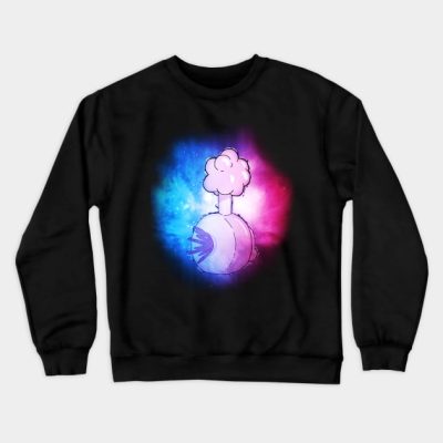 Plumbus In Space Nebula Illustration Crewneck Sweatshirt Official Haikyuu Merch