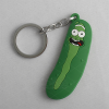 Anime Rick And Morti Silicone Keychain Kawaii Figure Doll Key Chain Keyring Cartoon Key Charms Children 2 - Rick And Morty Merch