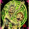 European and American popular anime Rick retro art poster home Decoration bedroom decoration Painting Wall Art 15 - Rick And Morty Merch