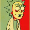 European and American popular anime Rick retro art poster home Decoration bedroom decoration Painting Wall Art 19 - Rick And Morty Merch