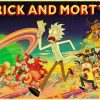 European and American popular anime Rick retro art poster home Decoration bedroom decoration Painting Wall Art 5 - Rick And Morty Merch