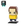 MOC Butter Robot Classic Anime Figures Ricks and Mortyed Brickheadz Set Building Block Action Figures Model 4 - Rick And Morty Merch