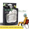 Paladonerick and Morty Rick and Morty Wine Pot Anime Peripheral Stainless Steel Metal Portable - Rick And Morty Merch