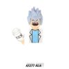 Rick Mini Man American Cartoon Figure Minifigs Figurine Building Blocks Figures Bricks Children Kids DIY Gifts 2 - Rick And Morty Merch