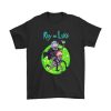 rey and luke training star wars rick and morty mashup shirts - Rick And Morty Merch