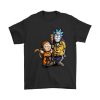 rick and morty as dragon ball son goku and master roshi shirts - Rick And Morty Merch