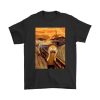 rick and morty the scream painting mashup shirts - Rick And Morty Merch