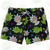 rick morty swim trunk cute face sanchez xs trunks men aop 604 - Rick And Morty Merch