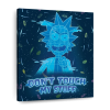rm35 mar s0748487 layout core vertical rick and morty dont touch my stuff wall art - Rick And Morty Merch Store