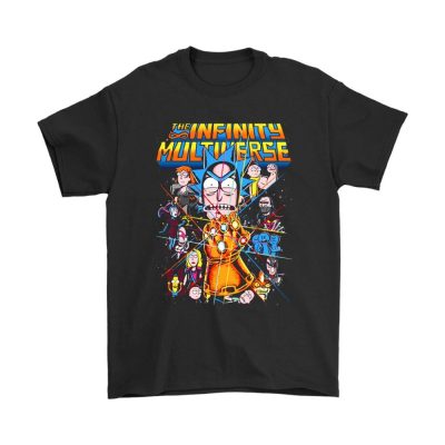 the infinity multiverse thanos rick morty avengers endgame shirts - Rick And Morty Merch Store