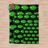 Pickle Rick Throw Blanket Official Rick And Morty Merch