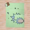 Rick Sanchez Throw Blanket Official Rick And Morty Merch