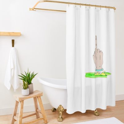 Rick And Morty Shower Curtain Official Rick And Morty Merch