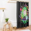 Art - Rick And Morty Shower Curtain Official Rick And Morty Merch