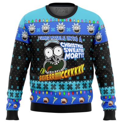 35618 men sweatshirt front Recovered 1 - Rick And Morty Merch Store
