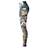 Collage Rick and Morty Legging LEFT Mockup - Rick And Morty Merch