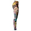 Collage Rick and Morty Legging RIGHT Mockup - Rick And Morty Merch