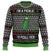 Rick and Morty Pickle Rick men sweatshirt FRONT mockup - Rick And Morty Merch