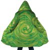 Rick and Morty Portal AOP Hooded Cloak Coat MAIN Mockup - Rick And Morty Merch