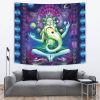 Rick and Morty Trippy Cosmic Rick Tapestry Horizontal LARGE COUCH Mockup - Rick And Morty Merch