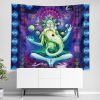 Rick and Morty Trippy Cosmic Rick Wall Tapestry Horizontal Main - Rick And Morty Merch Store