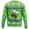 Sweater Rick Rick and Morty PC Ugly Christmas Sweater back mockup - Rick And Morty Merch