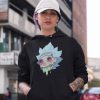 hoodie mockup of a serious woman wearing a dad hat in the street 31185 4 compressed - Rick And Morty Merch