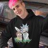 hoodie mockup of a smiling man taking a selfie at a record store 33315 1 510x765 compressed - Rick And Morty Merch