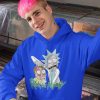 hoodie mockup of a smiling man taking a selfie at a record store 33315 3 compressed - Rick And Morty Merch