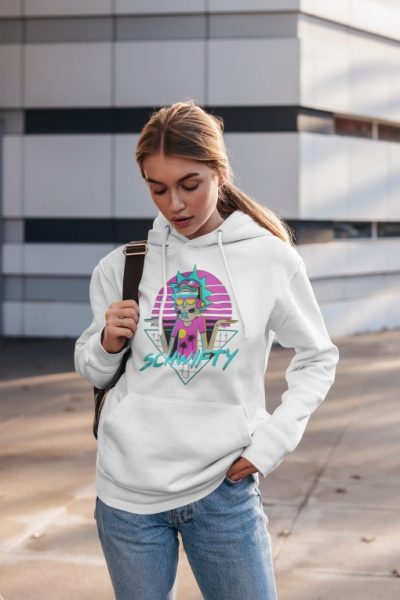 pullover hoodie mockup of a young woman wearing jeans 2827 el1 510x765 compressed 1 - Rick And Morty Merch Store