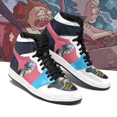 rick and morty air jordan shoes sport obmol - Rick And Morty Merch Store