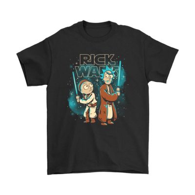 rick and morty jedi rick wars star wars mashup shirts - Rick And Morty Merch Store