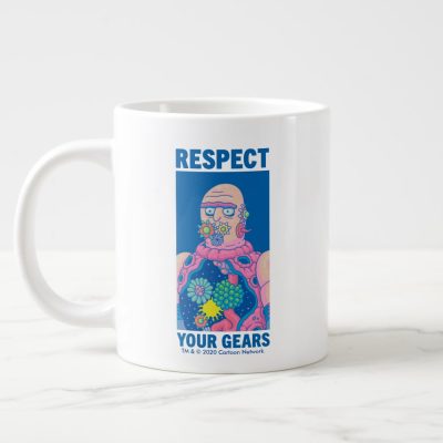 rick and morty respect your gears giant coffee mug r346abc511c624876933bc17a8a4a1823 kjukt 1000 - Rick And Morty Merch Store