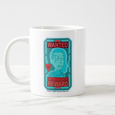 rick and morty space beth wanted poster giant coffee mug r47b44e5be0414dc585a8550fd3f40962 kjukt 1000 - Rick And Morty Merch Store