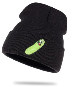 Pickle Rick Winter Knitted Hats